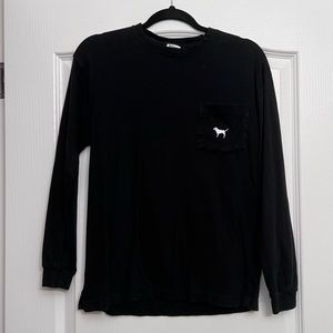 PINK black long sleeve